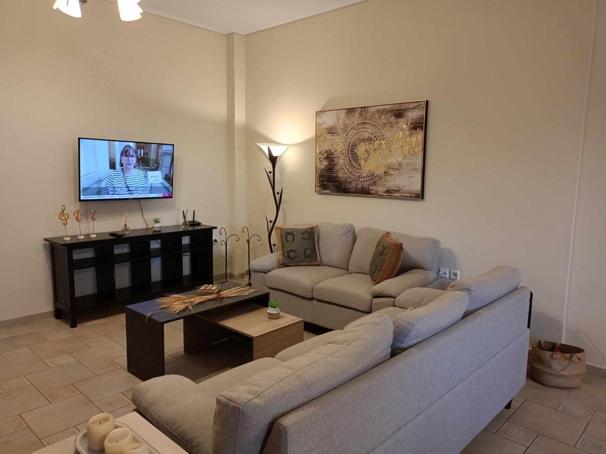 Comfortable Apartment In Kiato Exterior foto
